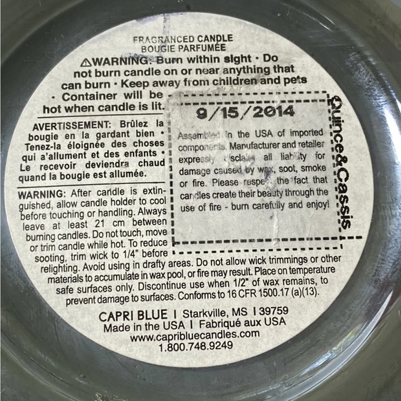 Anthropologie Capri Blue Iridescent Ombre Mercury Glass Jar Candle HTF Rare - Picture 3 of 5